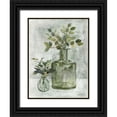 thumbnail image 1 of Robinson, Carol 12x14 Black Ornate Wood Framed with Double Matting Museum Art Print Titled - Simply Green II, 1 of 4