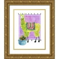 thumbnail image 1 of Robinson, Carol 12x14 Gold Ornate Wood Framed with Double Matting Museum Art Print Titled - Lovely Llama IV, 1 of 4