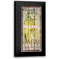 thumbnail image 1 of Robinson, Carol 12x24 Black Modern Framed Museum Art Print Titled - Corn, 1 of 5