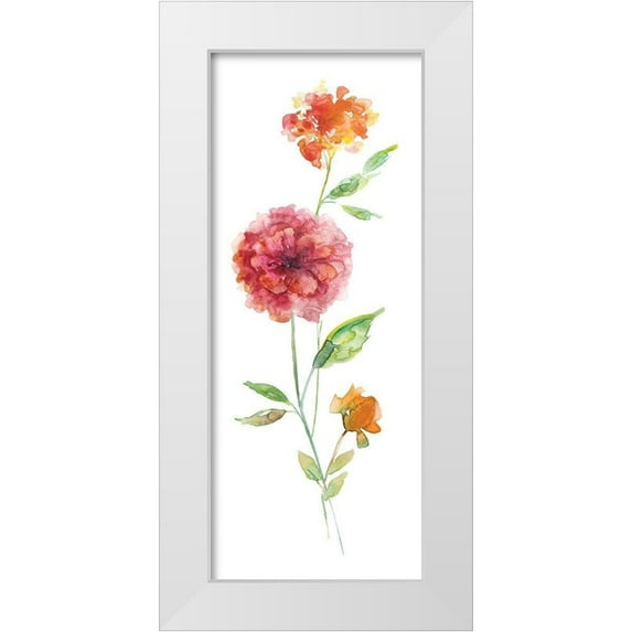 Robinson, Carol 12x24 White Modern Wood Framed Museum Art Print Titled - Color Wash