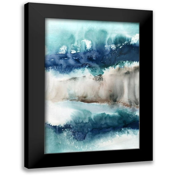 Robinson, Carol 13x18 Black Modern Framed Museum Art Print Titled - Shifting Sands