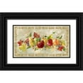 thumbnail image 1 of Robinson, Carol 14x10 Black Ornate Wood Framed with Double Matting Museum Art Print Titled - Venetian Fruit, 1 of 4