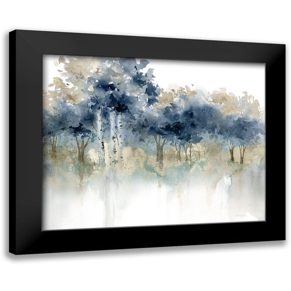 Robinson, Carol 14x12 Black Modern Framed Museum Art Print Titled - Waters Edge I