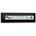 thumbnail image 1 of Robinson, Carol 14x6 Black Modern Framed Museum Art Print Titled - Shiplap - Family, 1 of 5