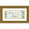 thumbnail image 1 of Robinson, Carol 14x8 Gold Ornate Wood Framed with Double Matting Museum Art Print Titled - Love Builds, 1 of 4