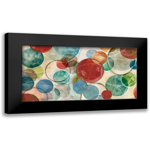 Robinson, Carol 14x9 Black Modern Framed Museum Art Print Titled - Spatial Curves