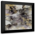 thumbnail image 1 of Robinson, Carol 15x15 Black Modern Framed Museum Art Print Titled - Marbled Aubergine II, 1 of 5