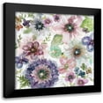 thumbnail image 1 of Robinson, Carol 15x15 Black Modern Framed Museum Art Print Titled - Plum Garden, 1 of 5