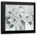 thumbnail image 1 of Robinson, Carol 15x15 Black Modern Framed Museum Art Print Titled - Shaded Peonies, 1 of 5