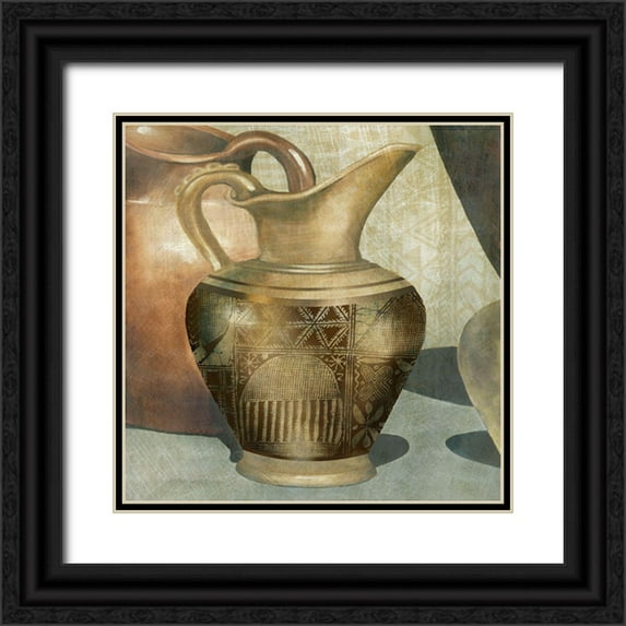 Robinson, Carol 15x15 Black Ornate Wood Framed with Double Matting Museum Art Print Titled - African Water