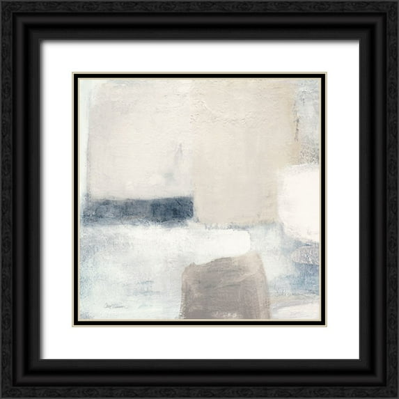 Robinson, Carol 15x15 Black Ornate Wood Framed with Double Matting Museum Art Print Titled - Dreaming in Pastel I