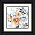 thumbnail image 1 of Robinson, Carol 15x15 Black Ornate Wood Framed with Double Matting Museum Art Print Titled - Flowering, 1 of 4