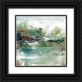 thumbnail image 1 of Robinson, Carol 15x15 Black Ornate Wood Framed with Double Matting Museum Art Print Titled - Riverbend, 1 of 4