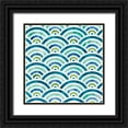 thumbnail image 1 of Robinson, Carol 15x15 Black Ornate Wood Framed with Double Matting Museum Art Print Titled - Zinga 5, 1 of 4