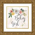 thumbnail image 1 of Robinson, Carol 15x15 Gold Ornate Wood Framed with Double Matting Museum Art Print Titled - Baby Girl, 1 of 4