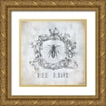 thumbnail image 1 of Robinson, Carol 15x15 Gold Ornate Wood Framed with Double Matting Museum Art Print Titled - Bee Kind, 1 of 4