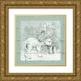 thumbnail image 1 of Robinson, Carol 15x15 Gold Ornate Wood Framed with Double Matting Museum Art Print Titled - Gentle Lamb II, 1 of 4