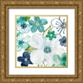 thumbnail image 1 of Robinson, Carol 15x15 Gold Ornate Wood Framed with Double Matting Museum Art Print Titled - Layers of Summer II, 1 of 4