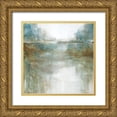 thumbnail image 1 of Robinson, Carol 15x15 Gold Ornate Wood Framed with Double Matting Museum Art Print Titled - Lights Echo I, 1 of 4