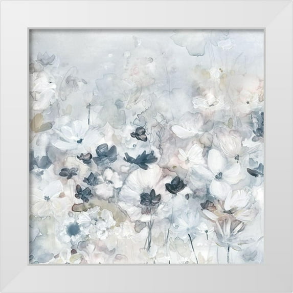 Robinson, Carol 15x15 White Modern Wood Framed Museum Art Print Titled - Dreamy Fields