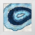 thumbnail image 1 of Robinson, Carol 15x15 White Modern Wood Framed Museum Art Print Titled - Navy Agate II, 1 of 4