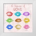 thumbnail image 1 of Robinson, Carol 15x15 White Modern Wood Framed Museum Art Print Titled - Rainbow Kiss, 1 of 4
