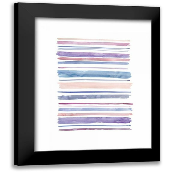Robinson, Carol 15x18 Black Modern Framed Museum Art Print Titled - Line Over II