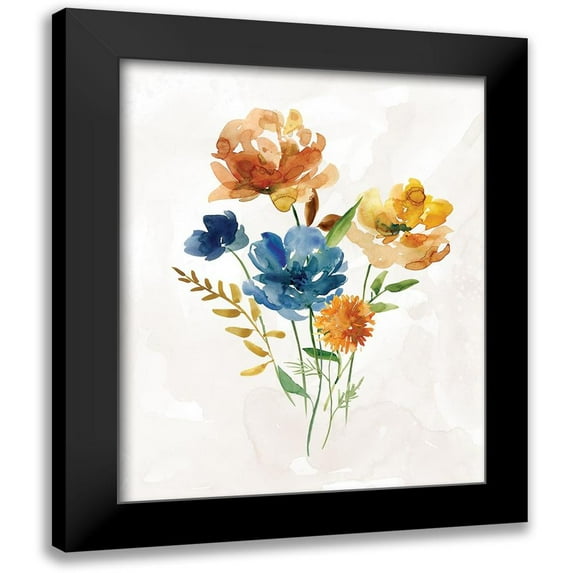 Robinson, Carol 15x18 Black Modern Framed Museum Art Print Titled - Summer Sprig II