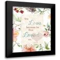 thumbnail image 1 of Robinson, Carol 15x18 Black Modern Framed Museum Art Print Titled - Thankful Hearts II, 1 of 5