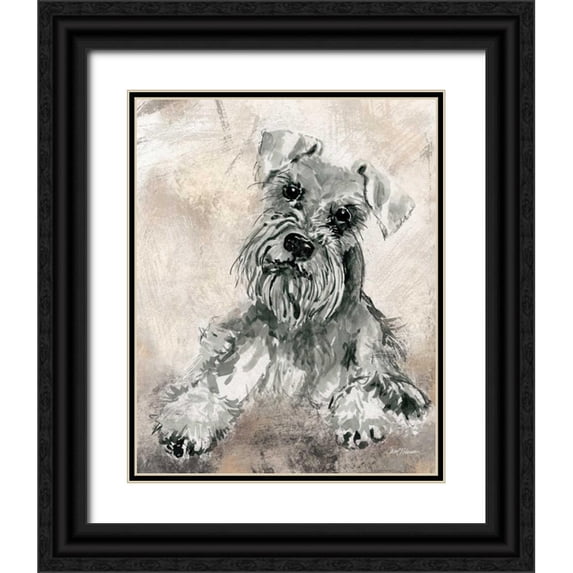 Robinson, Carol 15x18 Black Ornate Wood Framed with Double Matting Museum Art Print Titled - Sketchy Study