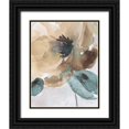 thumbnail image 1 of Robinson, Carol 15x18 Black Ornate Wood Framed with Double Matting Museum Art Print Titled - Watercolor Poppy II, 1 of 4