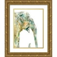 thumbnail image 1 of Robinson, Carol 15x18 Gold Ornate Wood Framed with Double Matting Museum Art Print Titled - African Colors, 1 of 4
