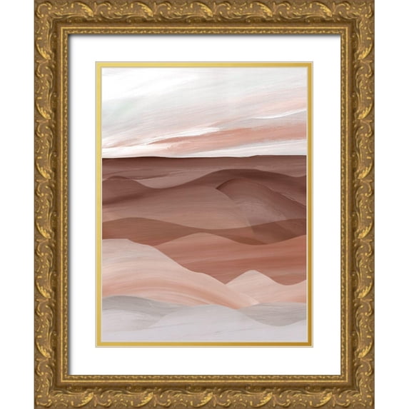 Robinson, Carol 15x18 Gold Ornate Wood Framed with Double Matting Museum Art Print Titled - Sedona Valley
