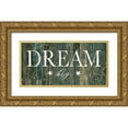 thumbnail image 1 of Robinson, Carol 18x11 Gold Ornate Wood Framed with Double Matting Museum Art Print Titled - Dream Big, 1 of 4