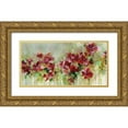 thumbnail image 1 of Robinson, Carol 18x11 Gold Ornate Wood Framed with Double Matting Museum Art Print Titled - Playful Garden, 1 of 4