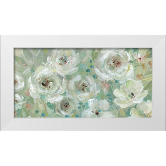 Robinson, Carol 18x11 White Modern Wood Framed Museum Art Print Titled - Pastel Symphony