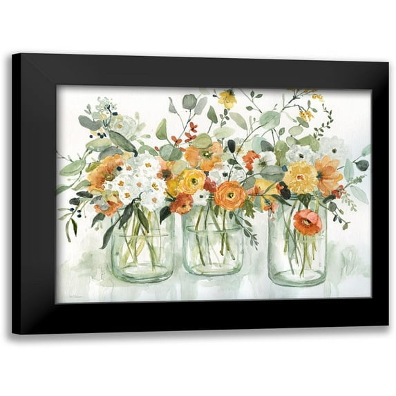 Robinson, Carol 18x15 Black Modern Framed Museum Art Print Titled - Trois Beauties