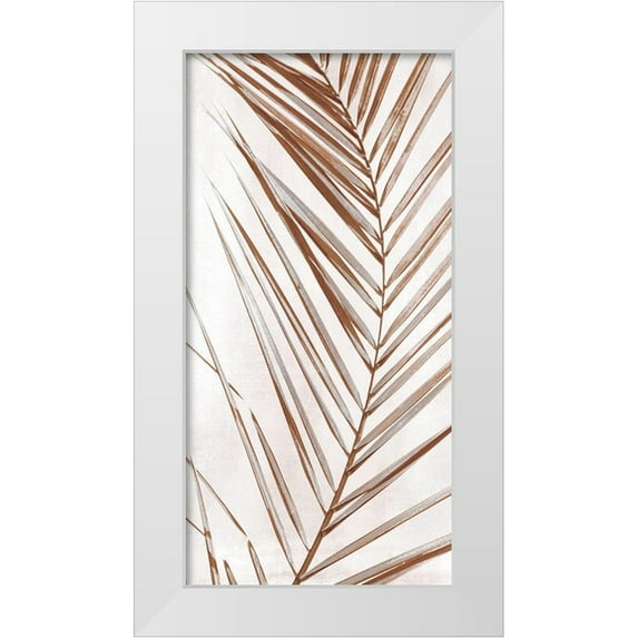 Robinson, Carol 18x32 White Modern Wood Framed Museum Art Print Titled - Sedona Frond II