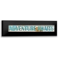 thumbnail image 1 of Robinson, Carol 18x6 Black Modern Framed Museum Art Print Titled - Adventure Awaits, 1 of 5