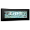 thumbnail image 1 of Robinson, Carol 18x9 Black Modern Framed Museum Art Print Titled - Love Between Us, 1 of 5