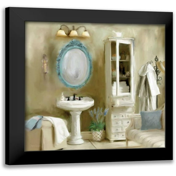 Robinson, Carol 20x20 Black Modern Framed Museum Art Print Titled - French Sink