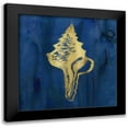 thumbnail image 1 of Robinson, Carol 20x20 Black Modern Framed Museum Art Print Titled - Indigo Sea Treasure I, 1 of 5
