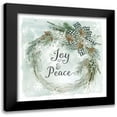 thumbnail image 1 of Robinson, Carol 20x20 Black Modern Framed Museum Art Print Titled - Joy and Peace, 1 of 5