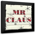 thumbnail image 1 of Robinson, Carol 20x20 Black Modern Framed Museum Art Print Titled - Mr. Claus, 1 of 5
