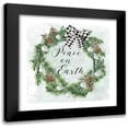 thumbnail image 1 of Robinson, Carol 20x20 Black Modern Framed Museum Art Print Titled - Peace on Earth, 1 of 5