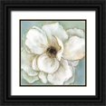 thumbnail image 1 of Robinson, Carol 20x20 Black Ornate Wood Framed with Double Matting Museum Art Print Titled - Soft Teal, 1 of 4