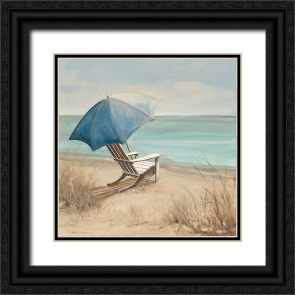Robinson, Carol 20x20 Black Ornate Wood Framed with Double Matting Museum Art Print Titled - Summer Vacation I