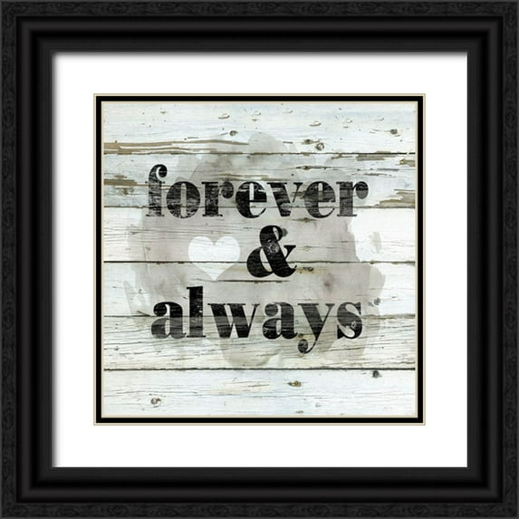 Robinson, Carol 20x20 Black Ornate Wood Framed with Double Matting Museum Art Print Titled - Wood Stencil Forever