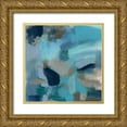thumbnail image 1 of Robinson, Carol 20x20 Gold Ornate Wood Framed with Double Matting Museum Art Print Titled - Beachfront Tides, 1 of 4