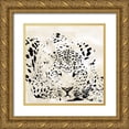 thumbnail image 1 of Robinson, Carol 20x20 Gold Ornate Wood Framed with Double Matting Museum Art Print Titled - Leopard Spots III, 1 of 4
